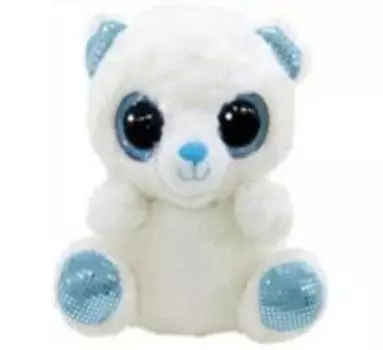 Игрушка мягкая аура юху и друзья 12 см полярный медвежонок 161496 b