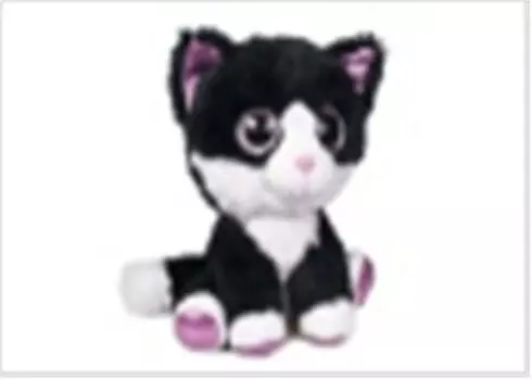 Игрушка мягкая глазастик котик kgl0u