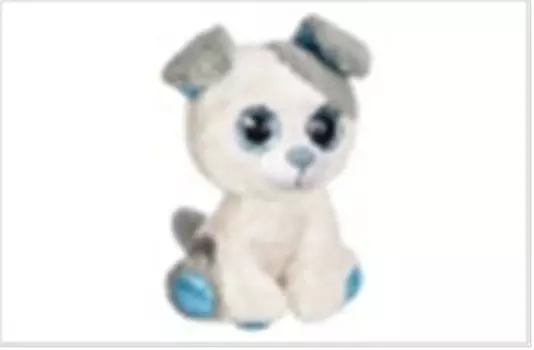 Игрушка мягкая глазастик собачка sbb0u