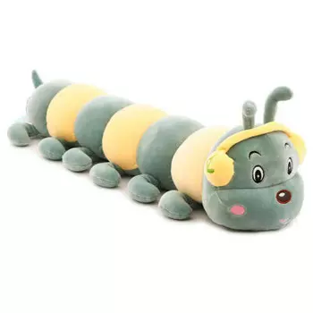 Игрушка мягкая Хуада гусеница 110см зеленый mg743