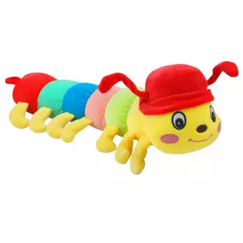 Игрушка мягкая хуада гусеница 73 см mg773