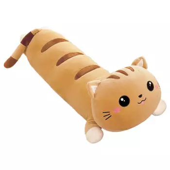 Игрушка мягкая хуада кот 100 см рыжий mg793