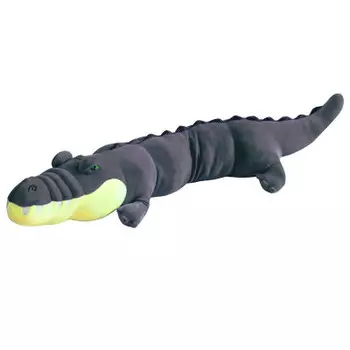 Игрушка мягкая хуада крокодил 112 см серый mg778