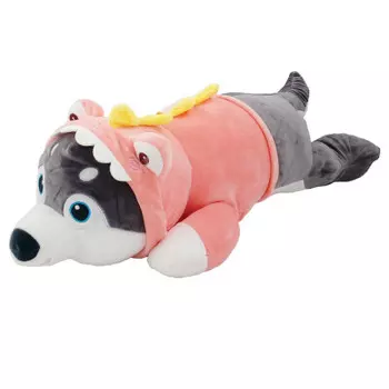 Игрушка мягкая хуада собака 77 см оранжевый mg779