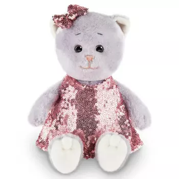 Игрушка мягкая колбаскин/мышель мышель в нарядном платье 20 см в/к mt-mrt062002-20