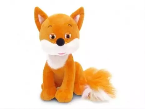 Игрушка мягкая лава лисенок 20 см музыкальная л8755