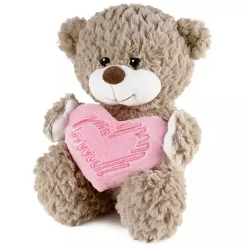 Игрушка мягкая макситойз мишка милашка с сердцем 23 см mt-sut032102-23