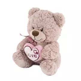 Игрушка мягкая макситойз мишка обаяшка с сердцем 23 см mt-sut022022-23