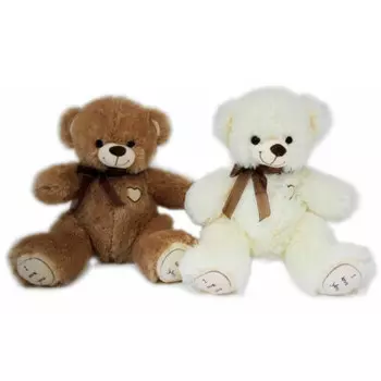 Игрушка мягкая медведь с бантом 8-4505-38ск