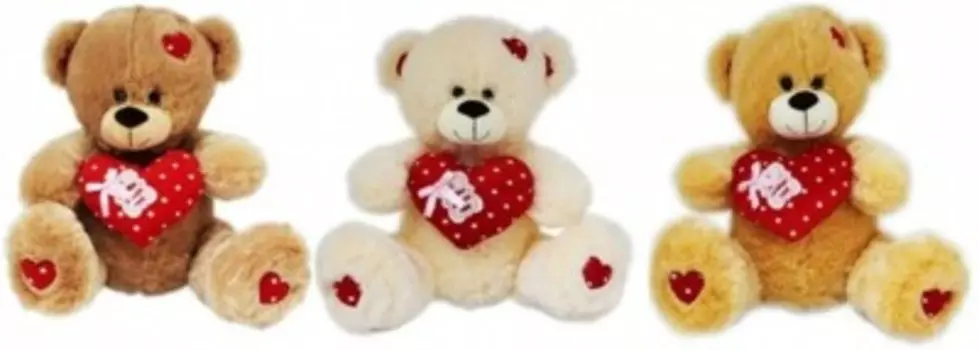 Игрушка мягкая медведь с бантом 9-2054-38 ск