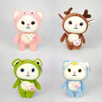 Игрушка мягкая Микрос котик 20см ч42631