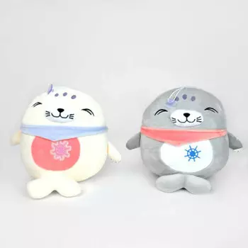 Игрушка мягкая Микрос тюлень 20см ч42638