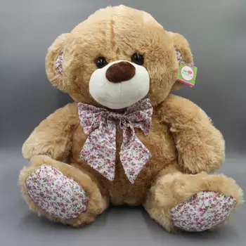 Игрушка мягкая мишка Персик 40см ч09046