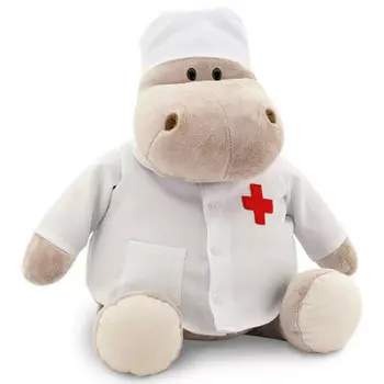 Игрушка мягкая Orange Toys бегемот пилюлькин 30см