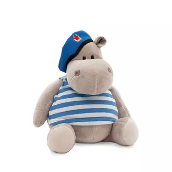 Игрушка мягкая оранж тойс бегемот вдвшник 30 см