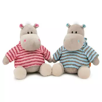 Игрушка мягкая оранж тойс бегемот жорик 15 см мс1983/15