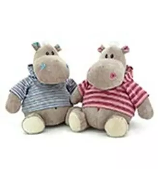 Игрушка мягкая оранж тойс бегемот жорик 30 см мс1983/30