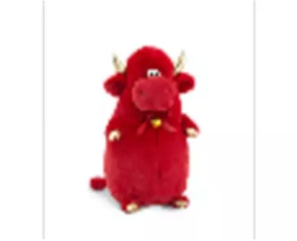 Игрушка мягкая оранж тойс бычок перчик 30 см 2102/30