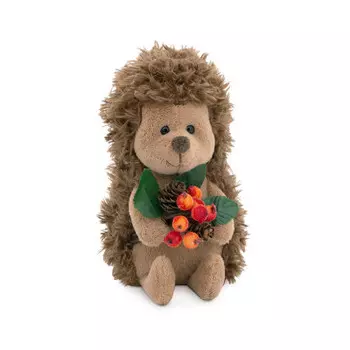 Игрушка мягкая оранж тойс ёжик колюнчик лесной букет 15 см