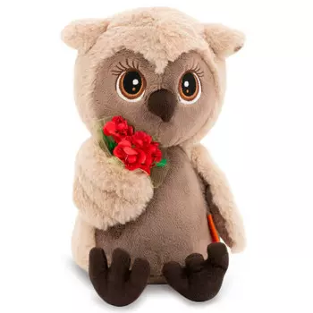 Игрушка мягкая оранж тойс сова соня цветочный вальс 20 см 64