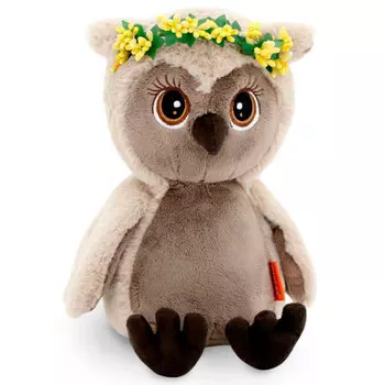 Игрушка мягкая оранж тойс сова соня ясное утро 20 см 401