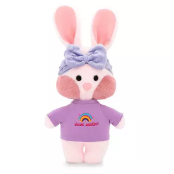 Игрушка мягкая оранж тойс зайка лулу в футболке 32 см