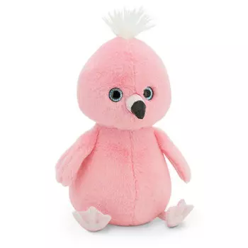 Игрушка мягкая пушистик фламинго 35 см