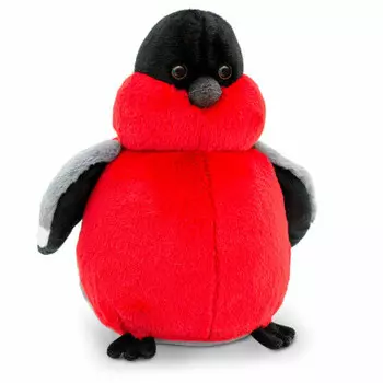 Игрушка мягкая пушистик снегирь 22 см
