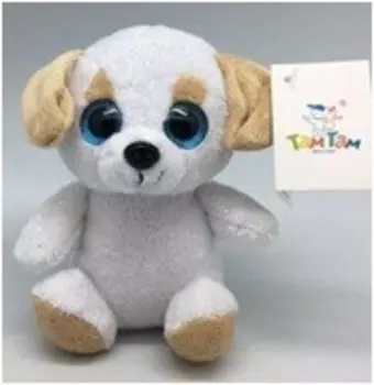 Игрушка мягкая щенок 13*10*9 см белый мн17529 н