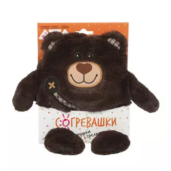 Игрушка мягкая согревашки грелка-игрушка медвежонок mt-mrt0414026