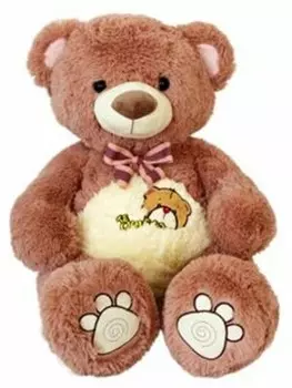 Игрушка мягкая там-там медведь 60 см 5535