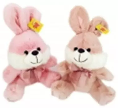 Игрушка мягкая той энд джой кролик с бантиком 22см 1-4480-22