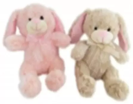 Игрушка мягкая той энд джой кролик с бантом 23см 9-2208-23