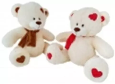 Игрушка мягкая той энд джой медведь в шарфе 48 см в ассортименте 1-1470