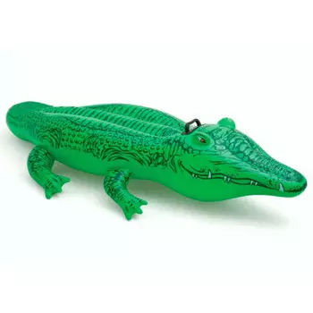 Игрушка надувная 168*86см интекс крокодил от 3лет и58546