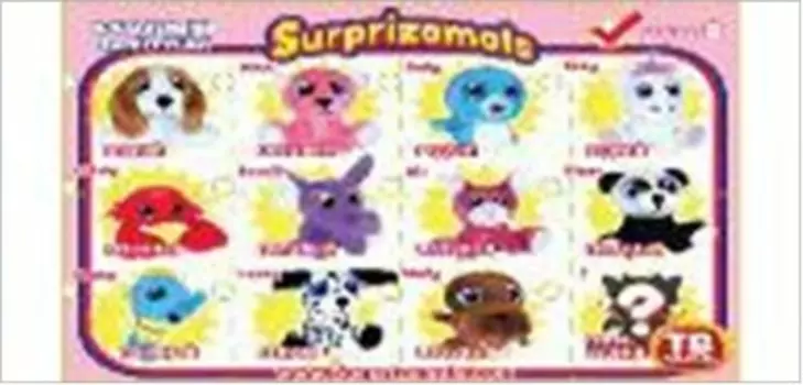 Игрушка плюшевая сюрпризамалс сириес2 в капсуле 6 см в ассортименте sur20250/36