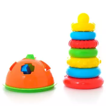 Игрушка развивающая кнопа грибочек 87024/87072