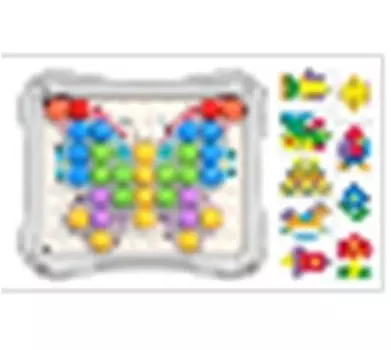 Игрушка развивающая нордпласт логика д/крох большая мозаика 857