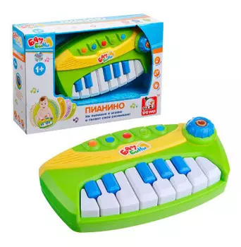 Игрушка развивающая пианино свет 1076