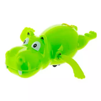 Игрушка заводная бегемотик зз Toys в пакете 50420
