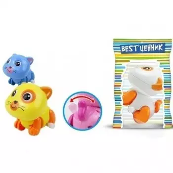 Игрушка заводная бестценник котенок 50765