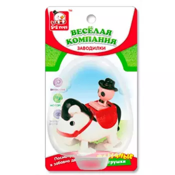 Игрушка заводная ковбой 7807