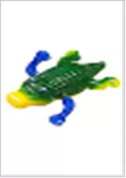 Игрушка заводная крокодил 10 см н33549