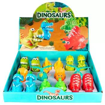 Игрушка заводная майя тойз динозавр 9829