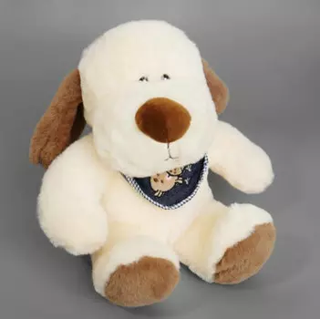 Игрушкая мягкая собака элли 24см