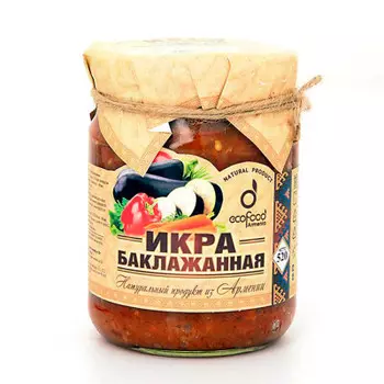 Икра экофуд 520 г баклажанная ст/б