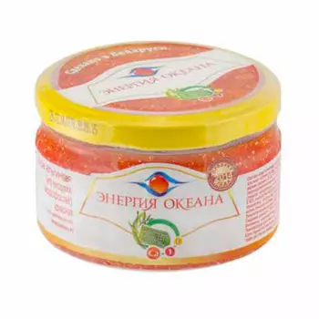 Икра альгиновая энергия океана 180г красная ст/б
