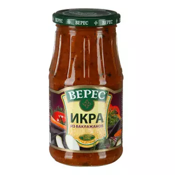 Икра из баклажанов верес 500 г ст\б