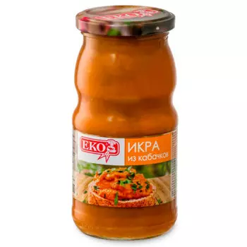 Икра кабачковая еко 480 гр ст/б