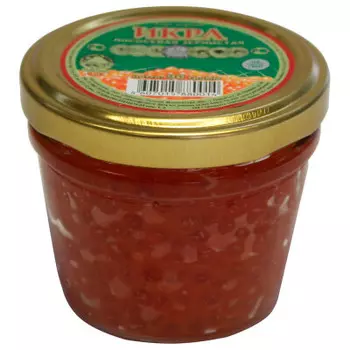 Икра лососевая горбуша зернистая ст/б 90 г пеккони